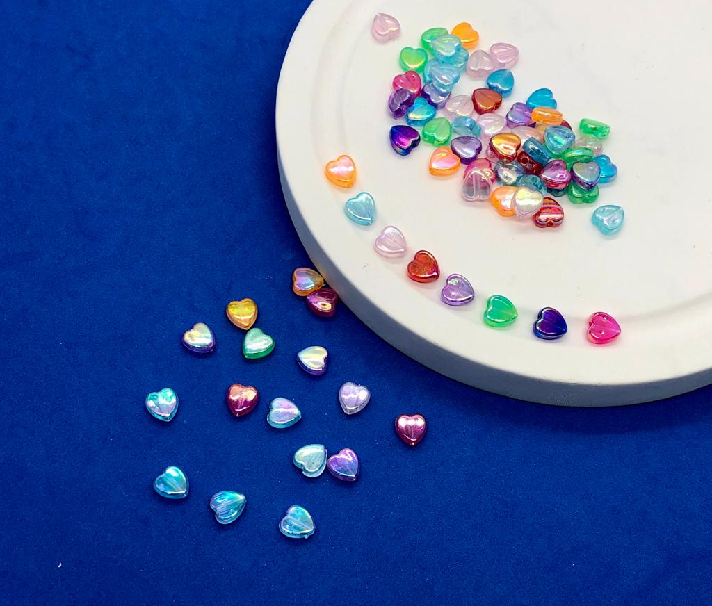 CORAZON ACRILICO AB 8MM 20PCS