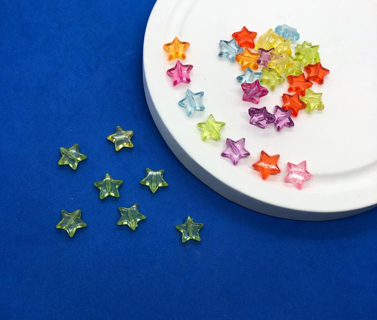 ESTRELLA ACRILICO AB 13MM 12PCS