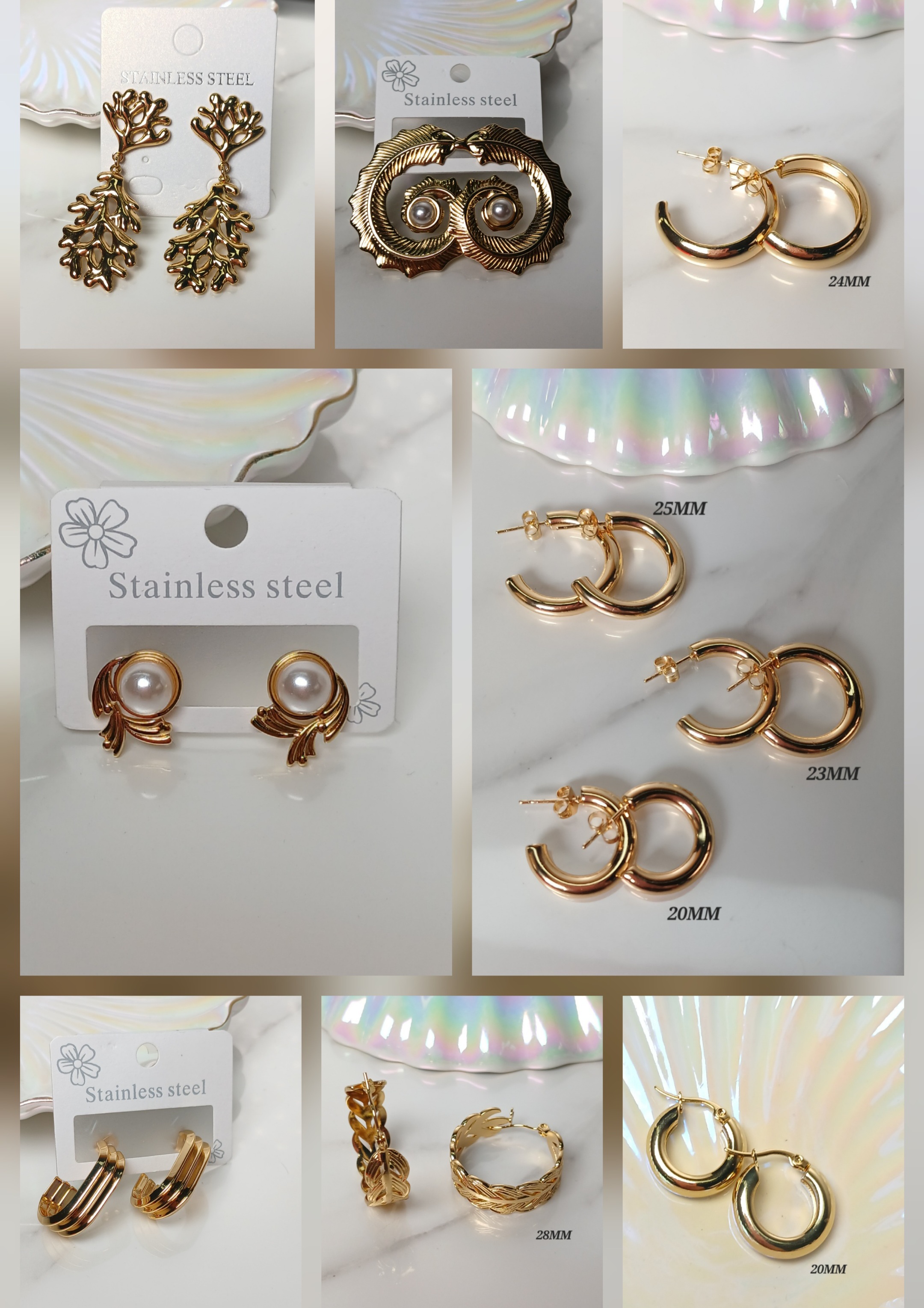 ARETES DE ACERO INOXIDABLE