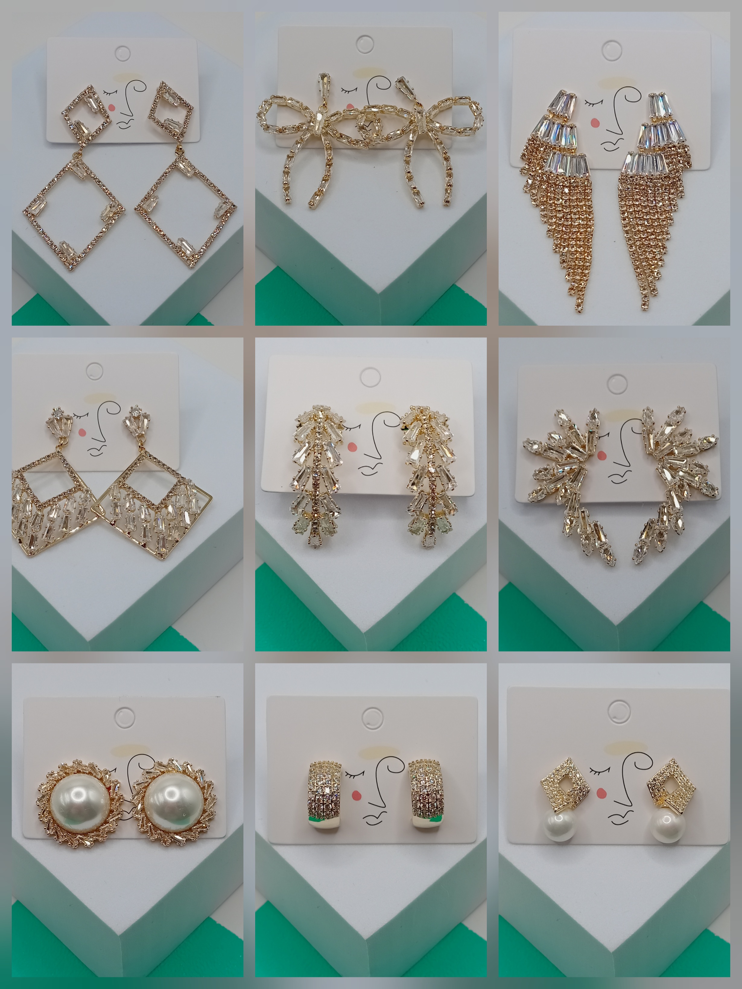 ARGOLLAS Y ARETES DE MICROCIRCONIA