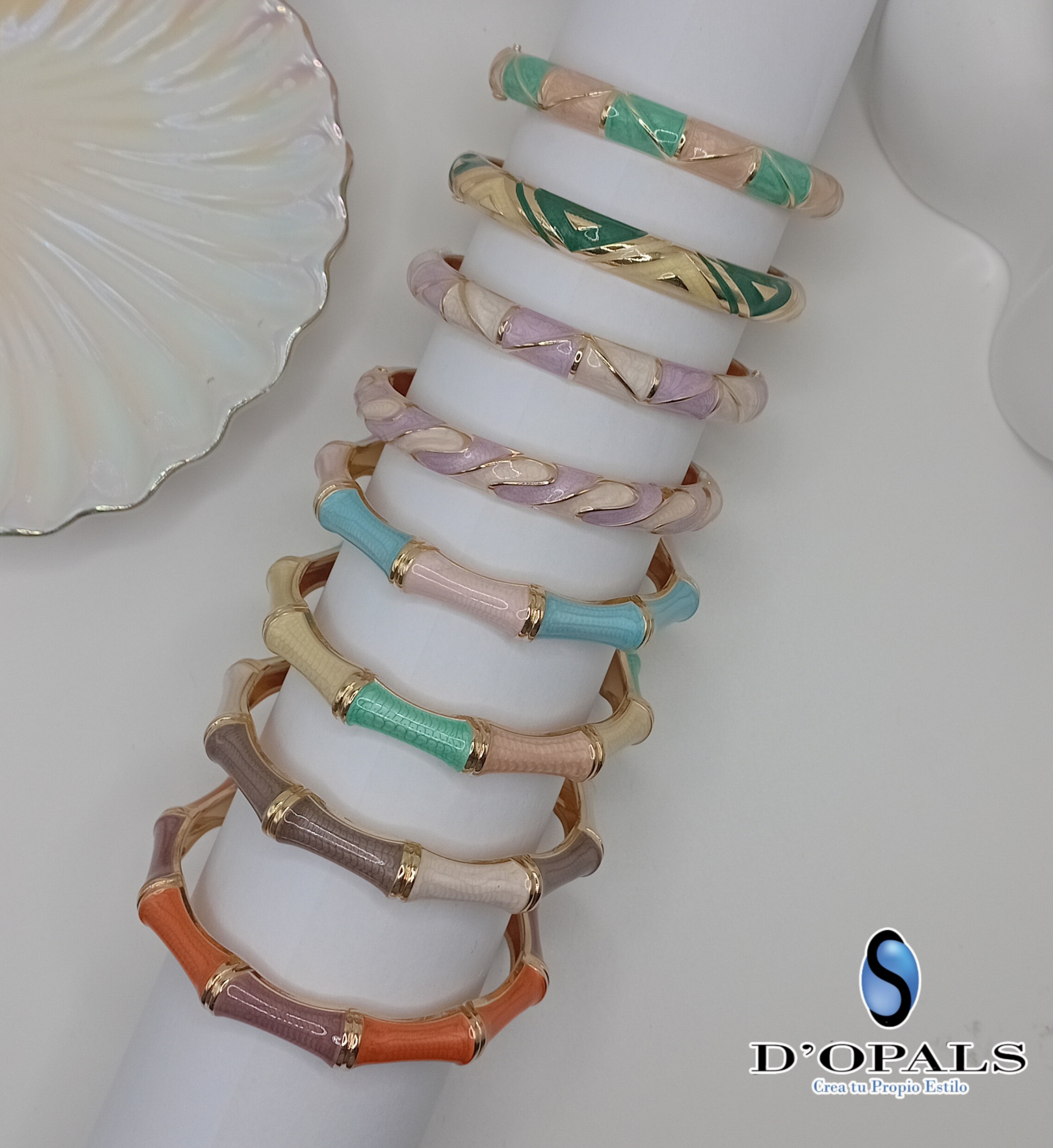 BRAZALETES DE ACERO INOXIDABLE