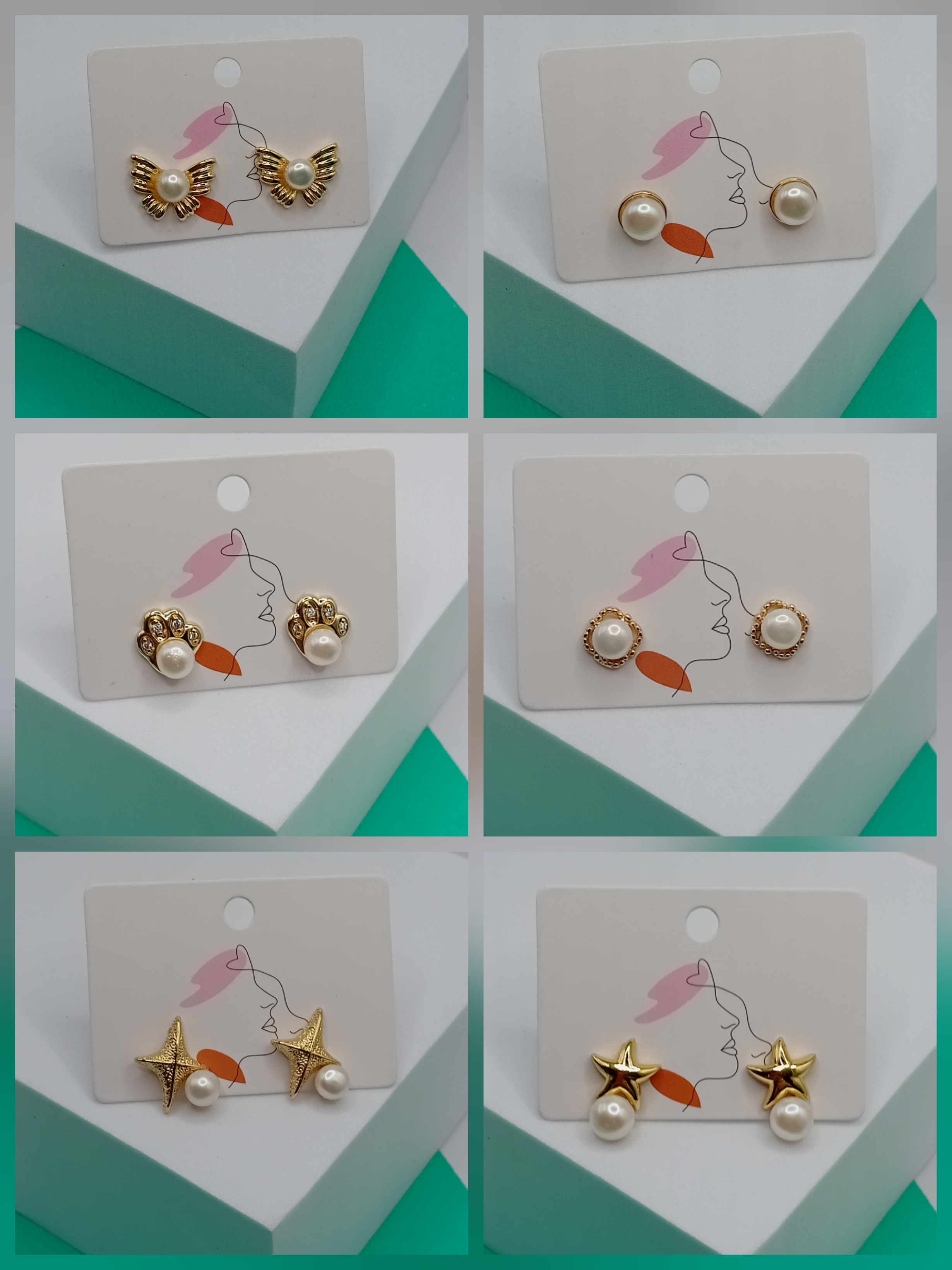 ARETEA CON PERLA DE RIO DE MICROCIRCONIA