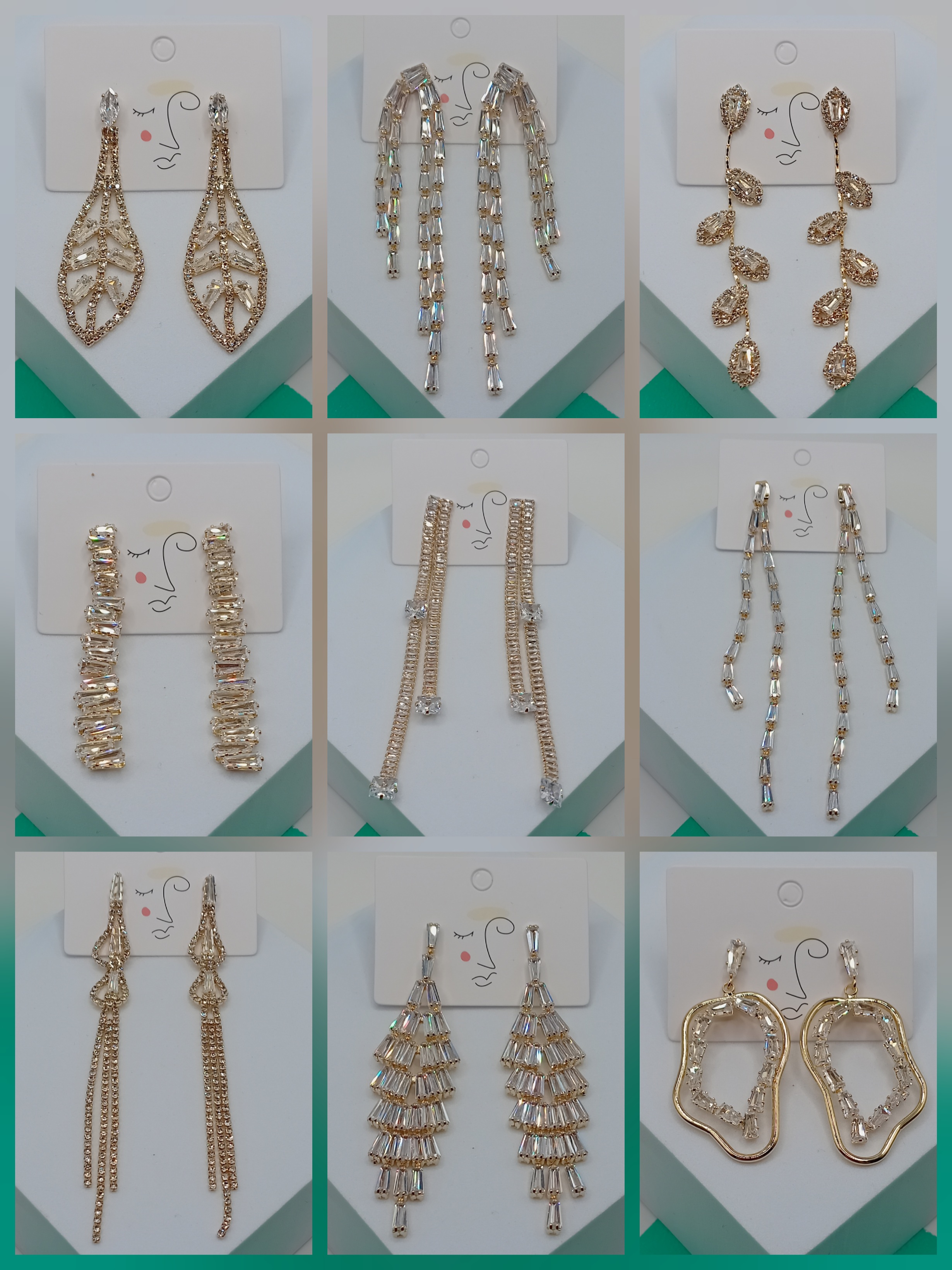 ARGOLLAS Y ARETES DE MICROCIRCONIA