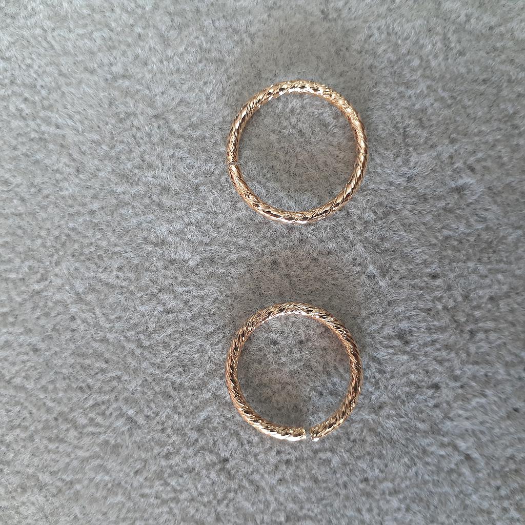 ARGOLLAS DE ALUMINIO 20MM 12PCS
