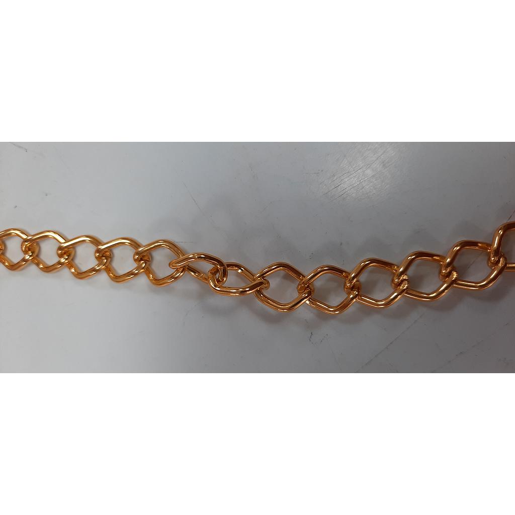 CADENA DE ALUMINIO DORADA