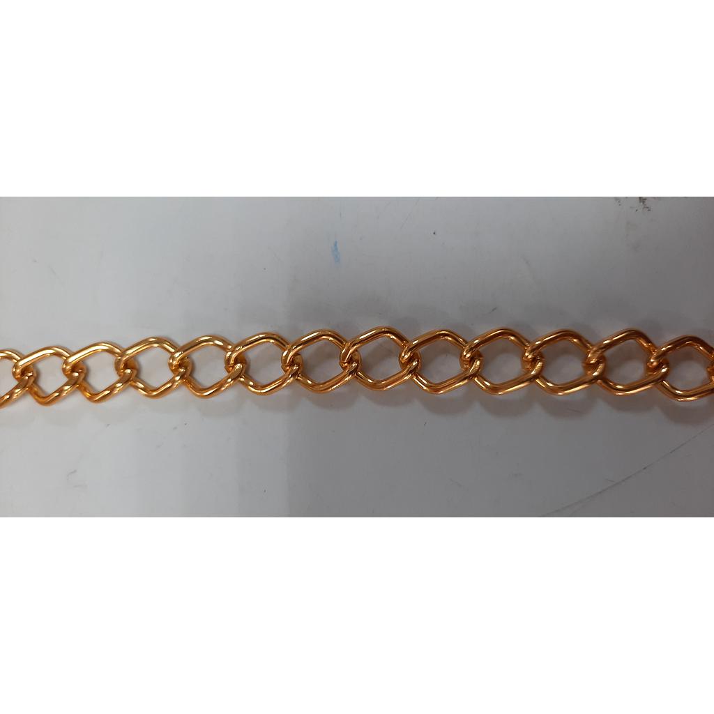 CADENA DE ALUMINIO DORADA