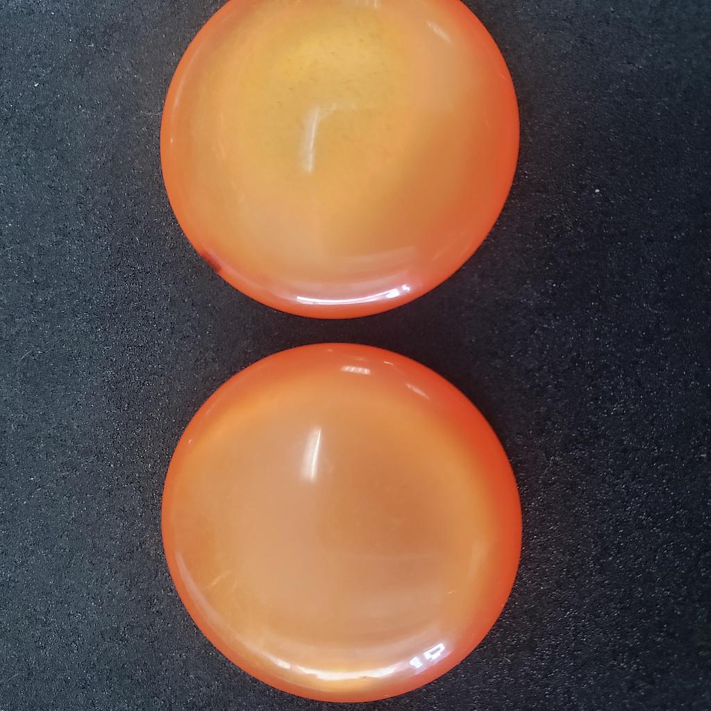 REDONDO DE PEGAR NARANJA 22MM