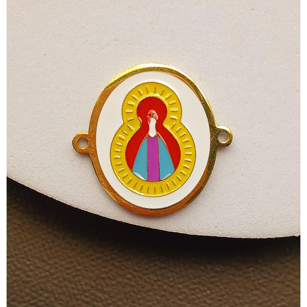 DIJE VIRGEN DE SUYAPA ACERO 20X25MM
