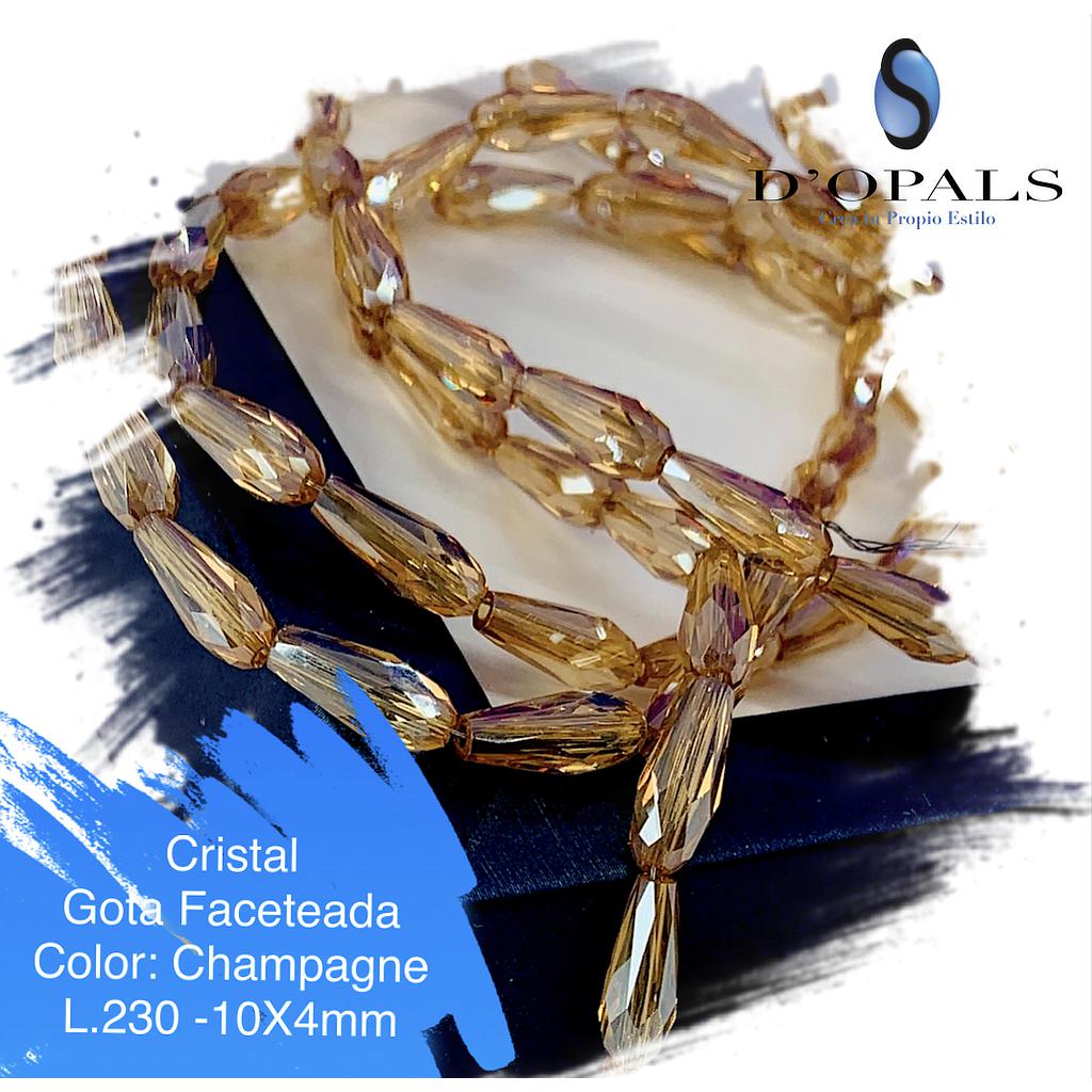 CRISTAL DE GOTA 10X4MM