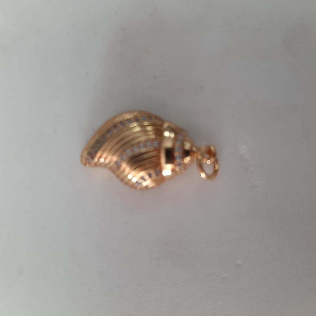 DIJE DE CARACOL MICROCIRCONIA