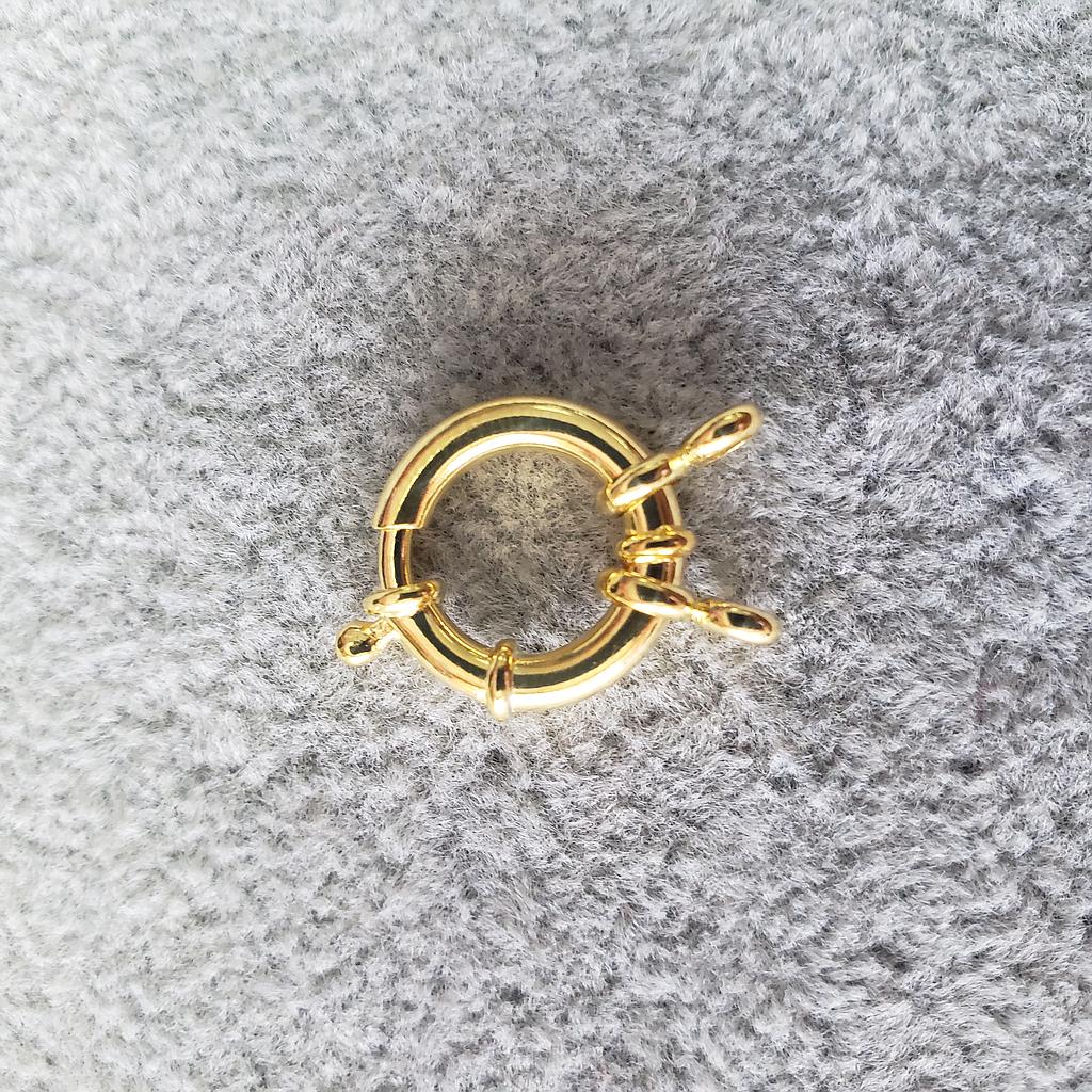 BROCHE MARINERO PLATA 14MM