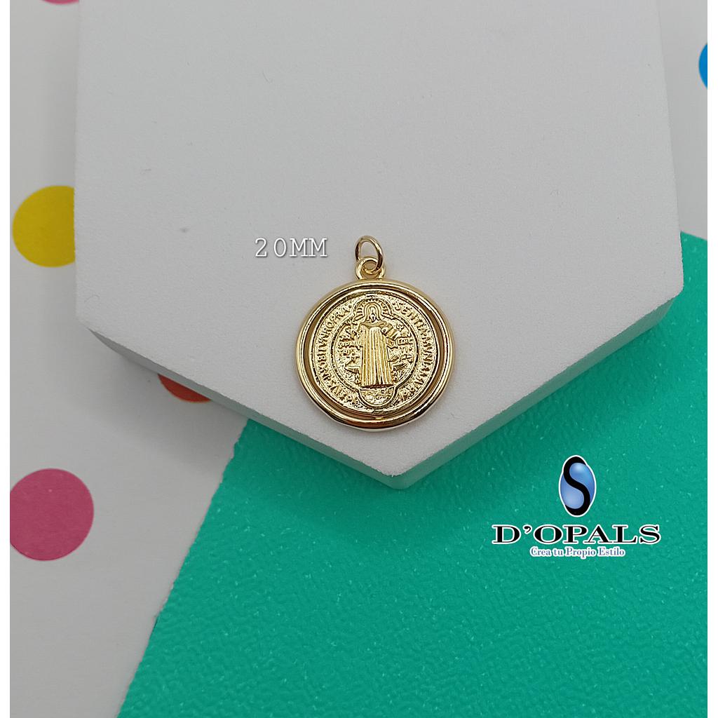 DIJE SAN BENITO MICROCIRCONIA 20MM