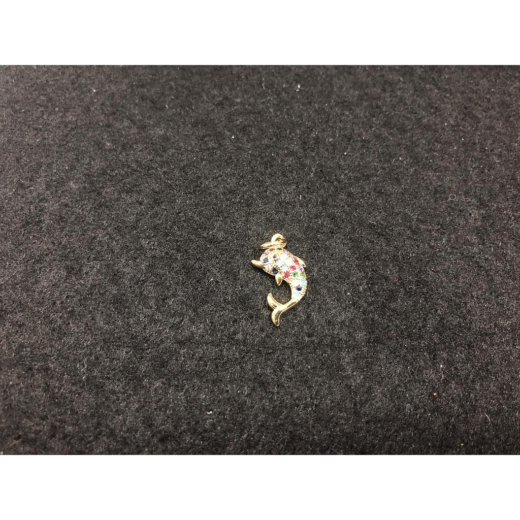 DIJE DELFIN MICROCIRCONIA