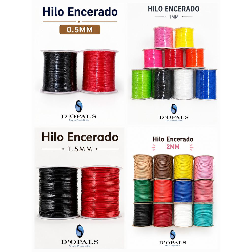 ROLLO HILO ENCERADO 100MTS