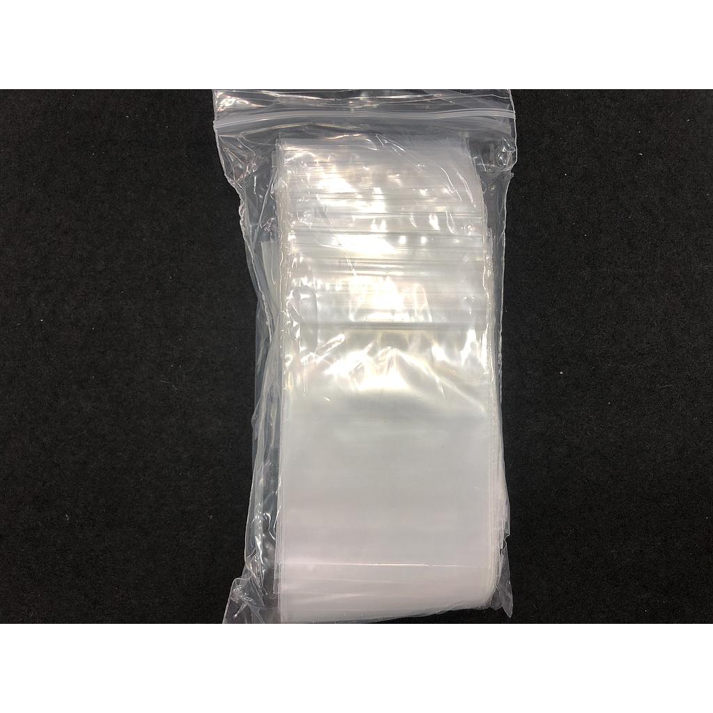 BOLSA ZIPLOC TRANSPARENTE 5X8CM 100PCS