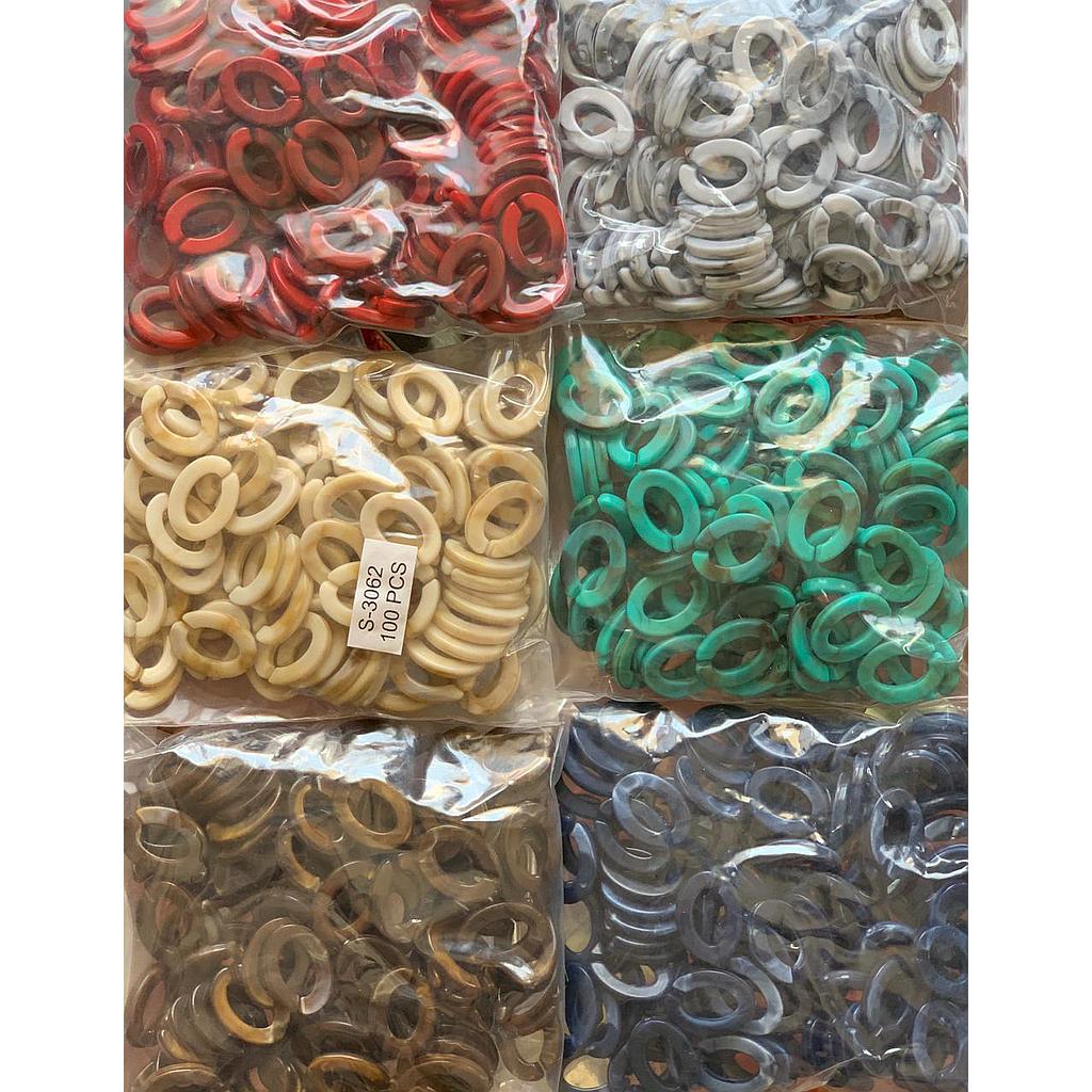 CADENA ACRILICA 100PCS