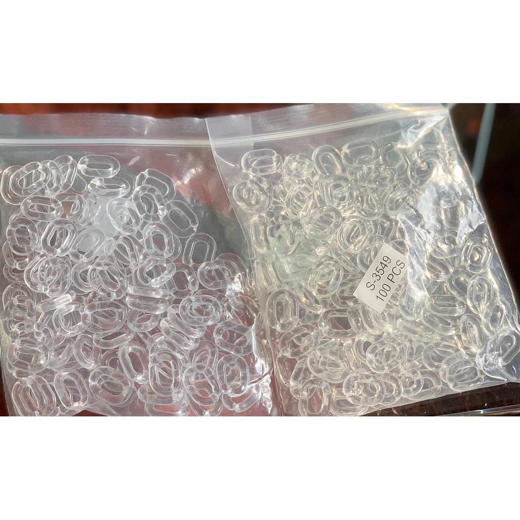 CADENA ACRILICA 100PCS