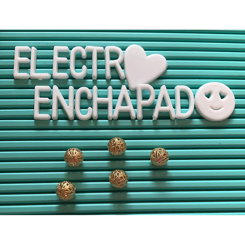 SEPARADOR REDONDO DE ELECTROENCHAPADO