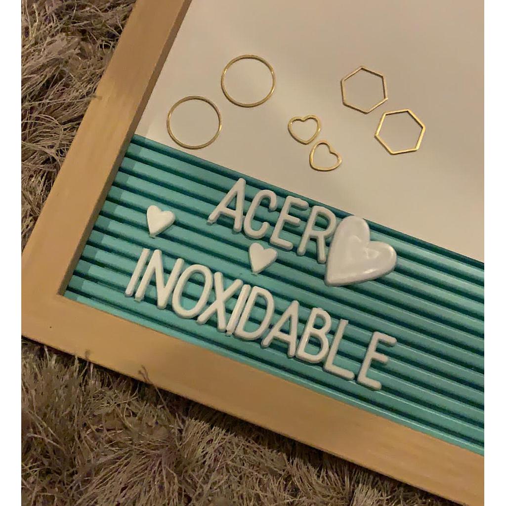 DIJE CIRCULO ACERO