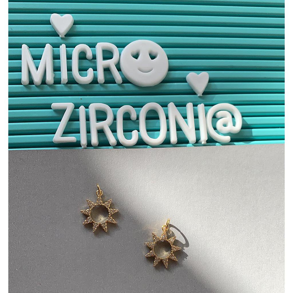 DIJE SOL MICROCIRCONIA