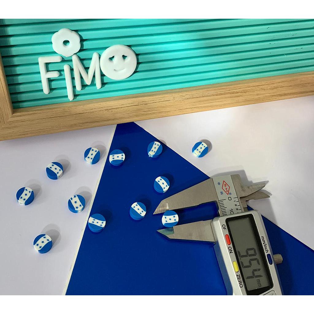 FIMO BANDERA DE HONDURAS 40PCS