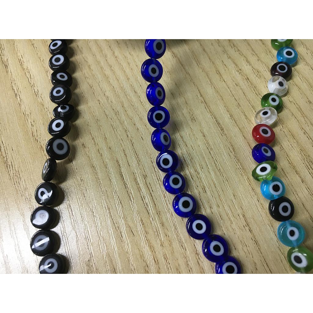 MURANO OJO TURCO PLANO 8MM
