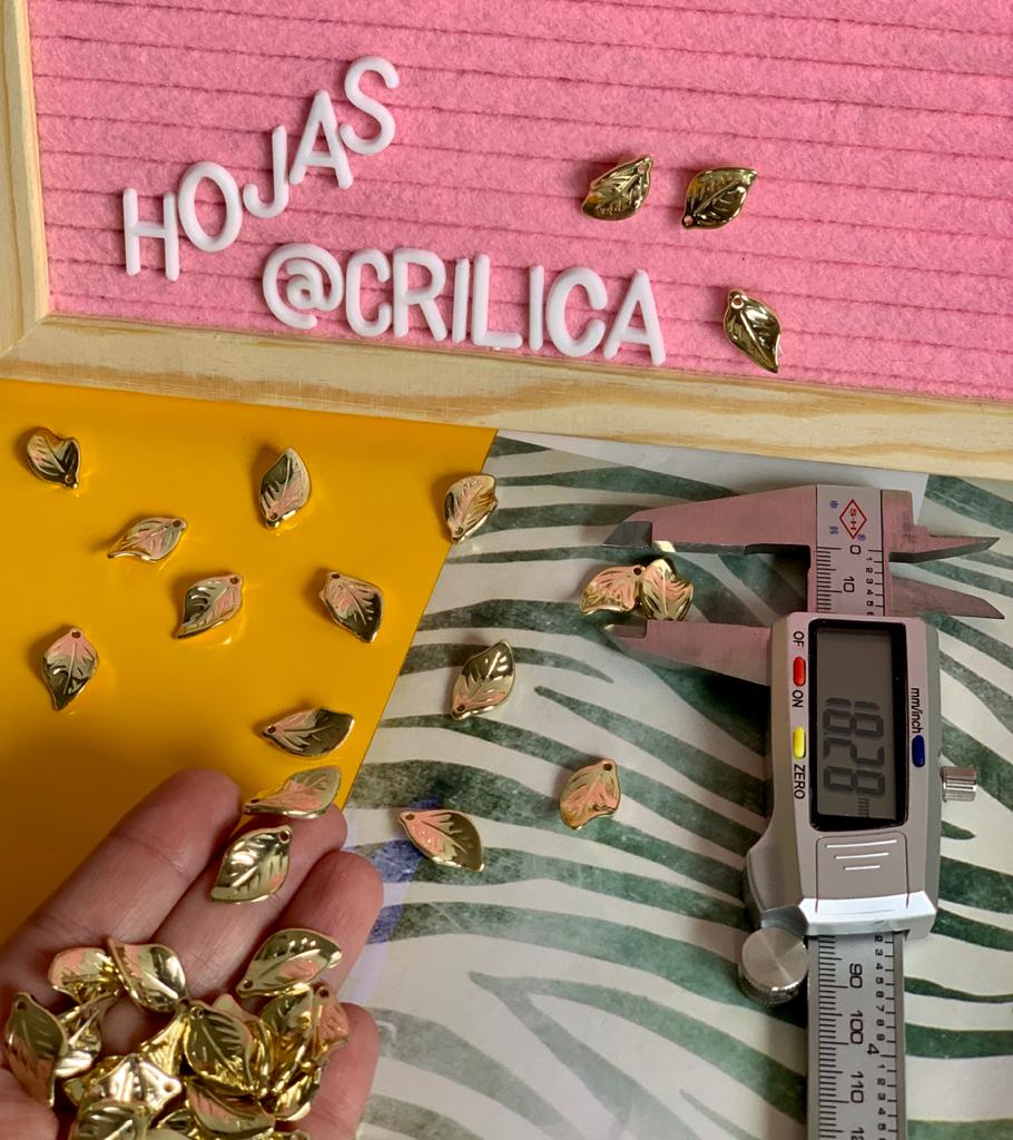 HOJAS ACRILICA 18MM 8GRS