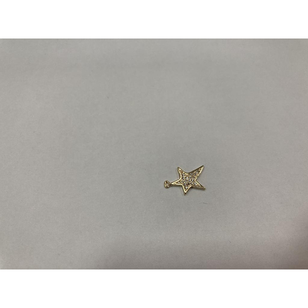 DIJE ESTRELLA ELECTROENCHAPADO