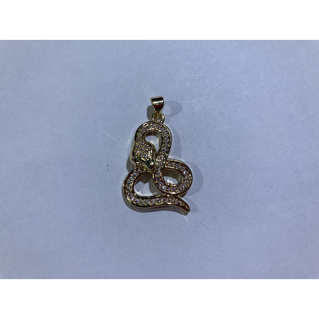 DIJE SERPIENTE MICROCIRCONIA