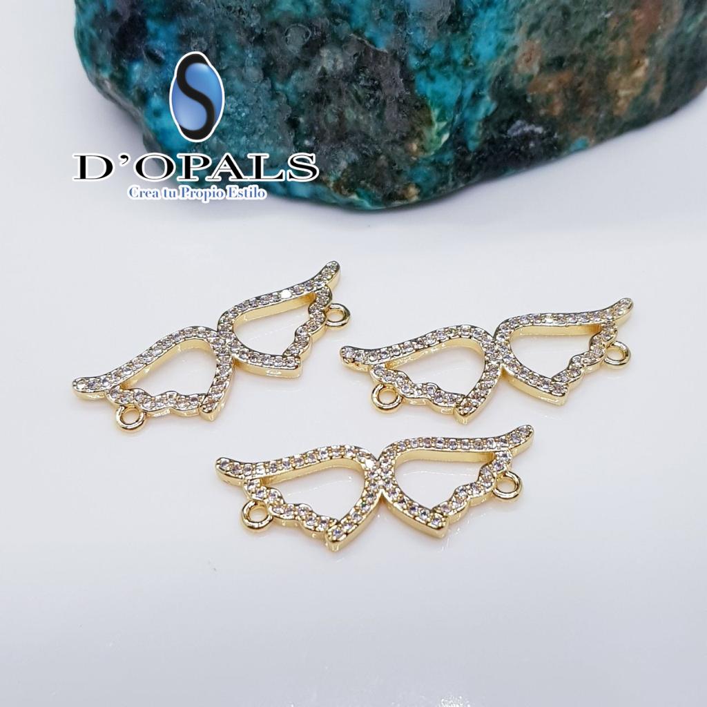DIJE DE ALAS MICROZIRCONIA