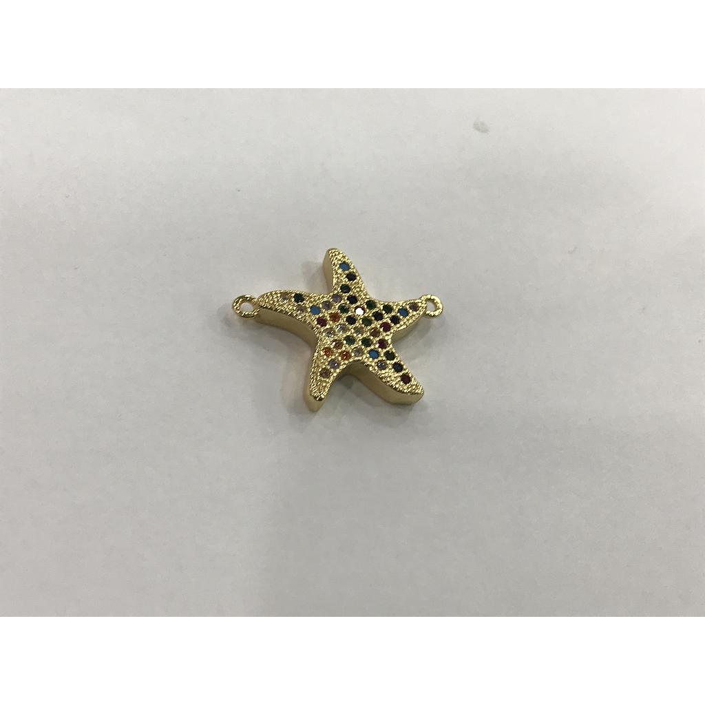 DIJE ESTRELLA MICROZIRCONIA