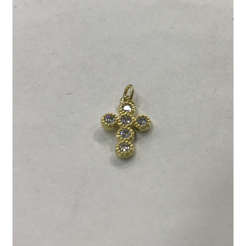 DIJE CRUZ DE MICROCIRCONIA