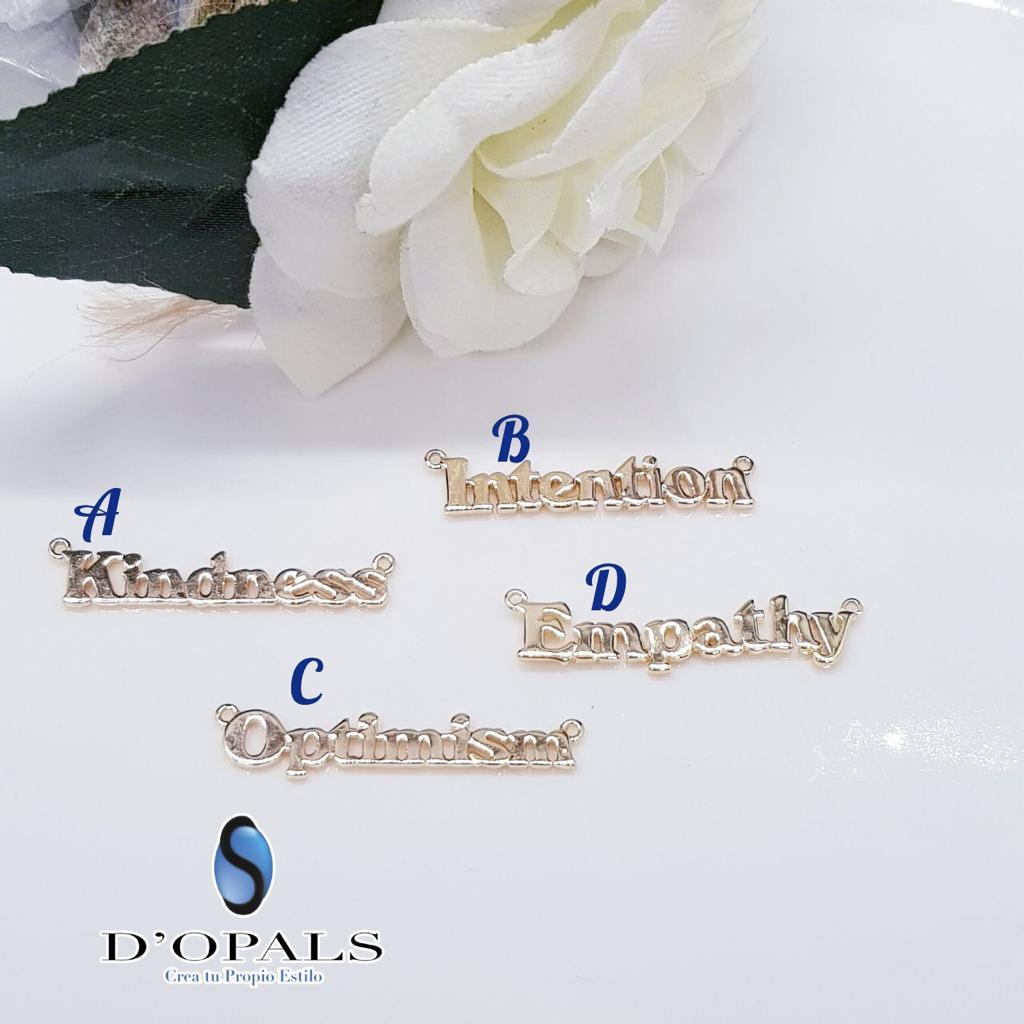 DIJE KINDNESS ELECTROENCHAPADO 30MM