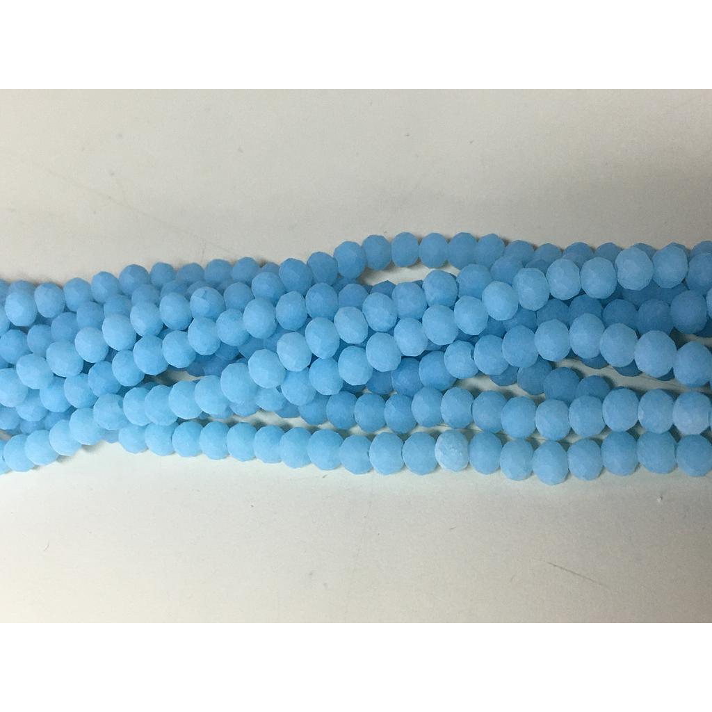 CRISTAL RONDEL MATE AZUL PASTEL 4MM