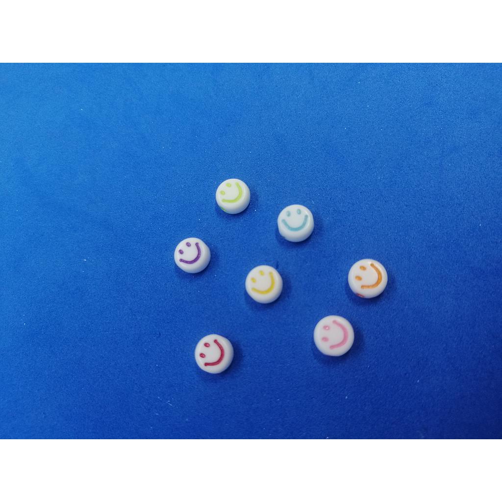 SEPARADORES CARITAS ACRILICAS 4X7MM 10GRS