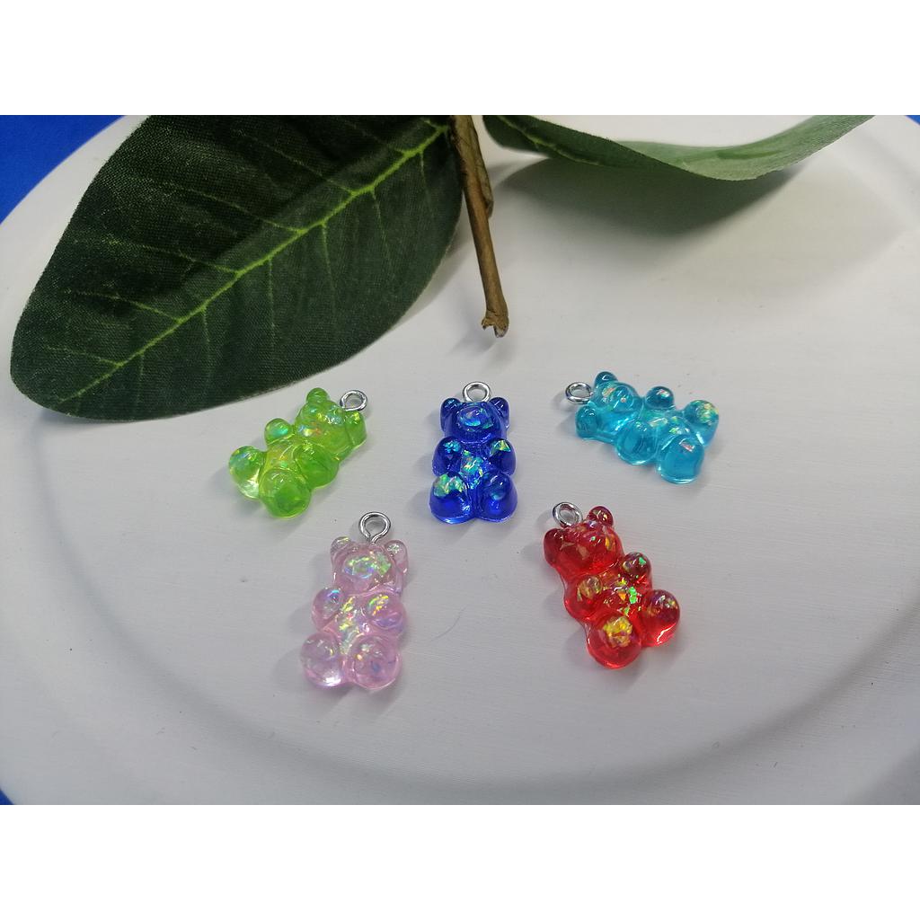 DIJES DE OSOS ACRILICOS AB 17MM 7PCS