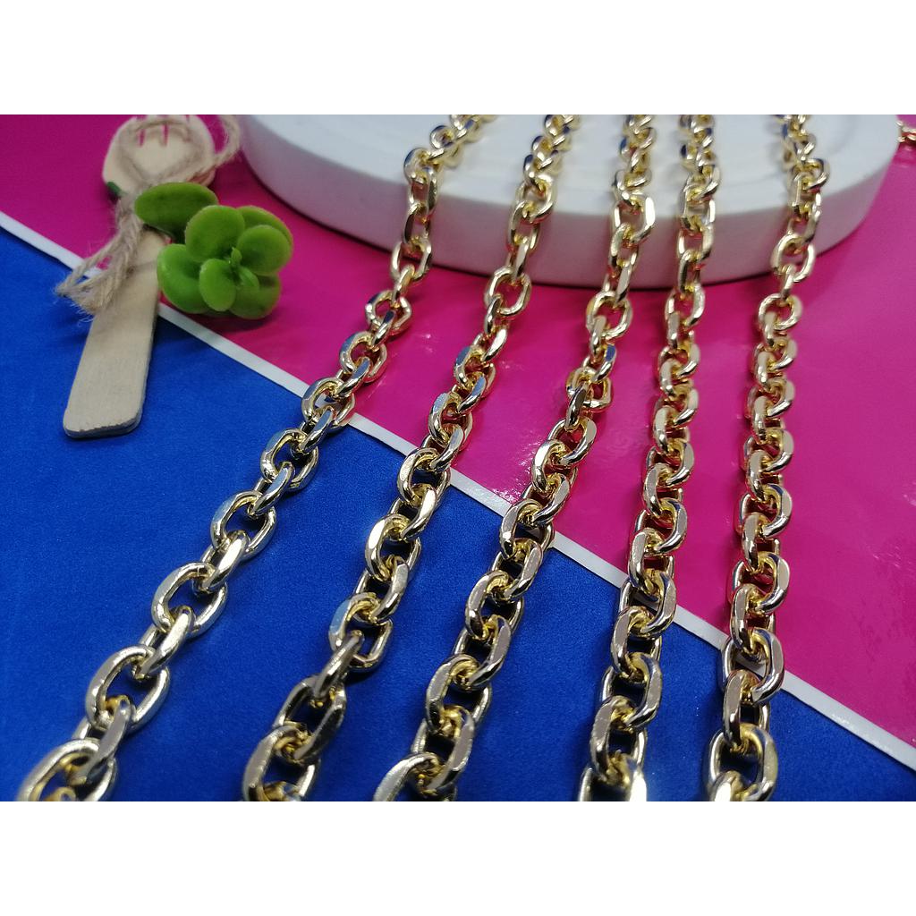 CADENA DE ALUMINIO DORADA