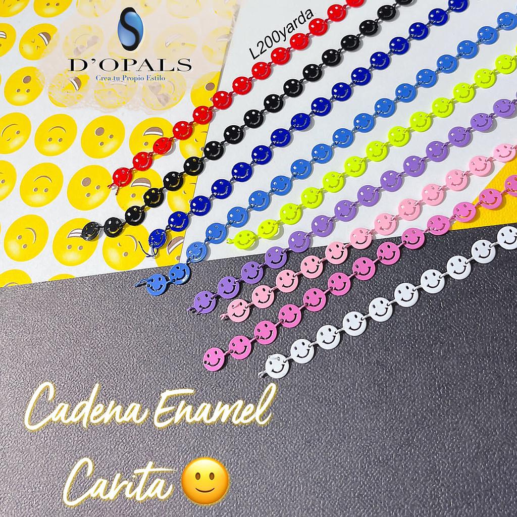 CADENA ENAMEL CARITA