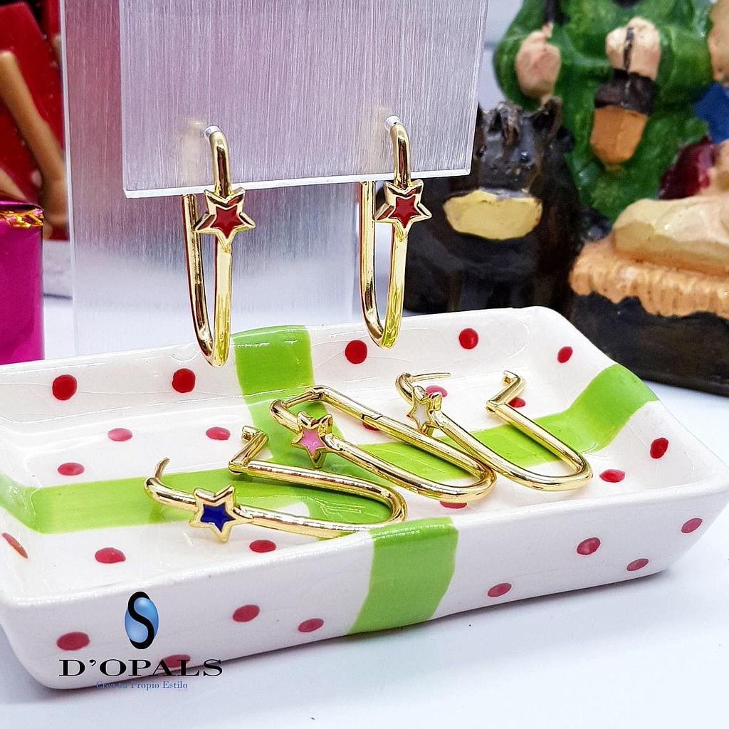 HUGGIE ESTRELLA ENAMEL MICROCIRCONIA