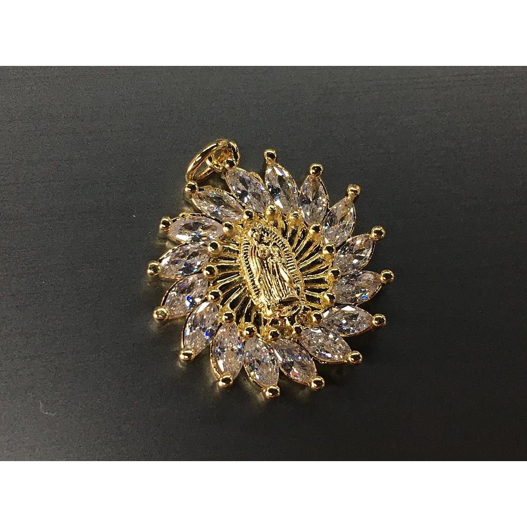 DIJE VIRGEN GUADALUPE MICROCIRCONIA