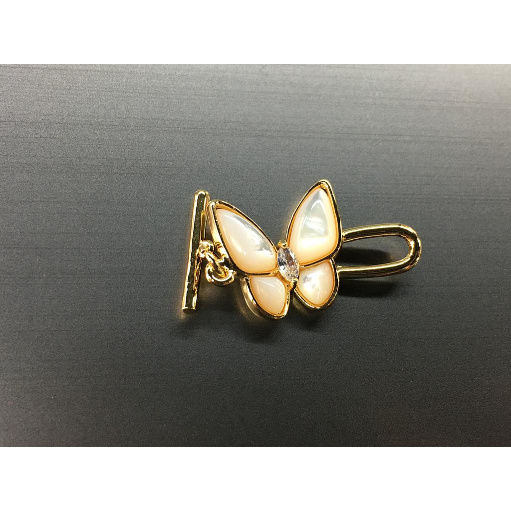 BROCHE MARIPOSA MICROCIRCONIA
