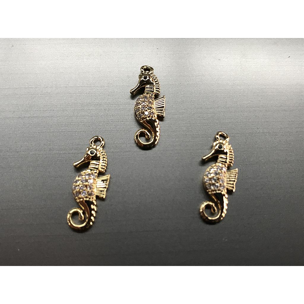 DIJE CABALLO DE MAR MICROCIRCONIA