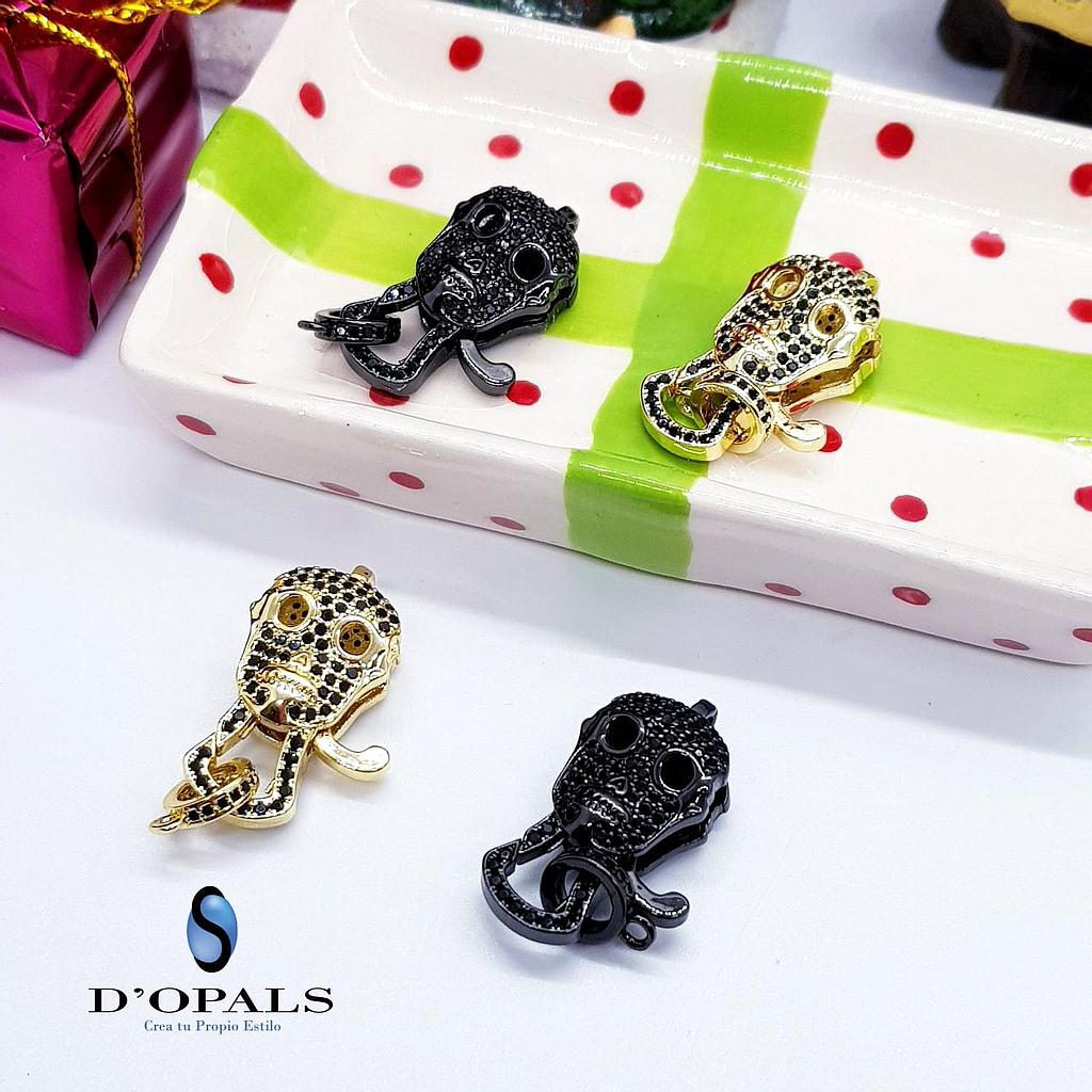 BROCHE CALAVERA MICROCIRCONIA