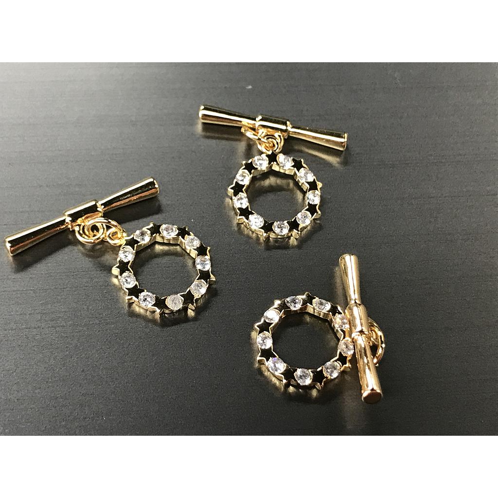 BROCHE ARGOLLA PALITO ELECTROENCHAPADO