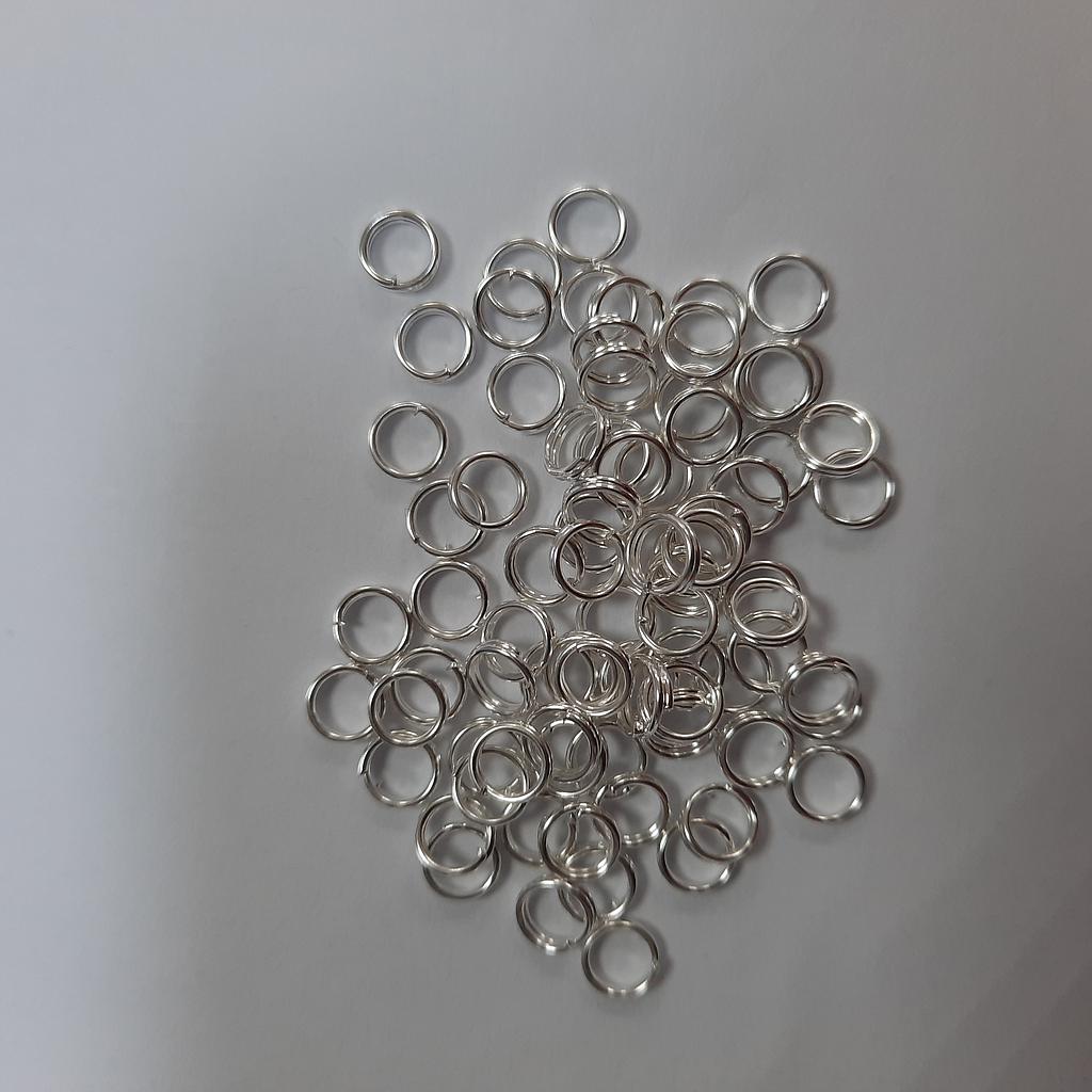 ARGOLLAS DOBLES FANTASIA 6MM 5GR