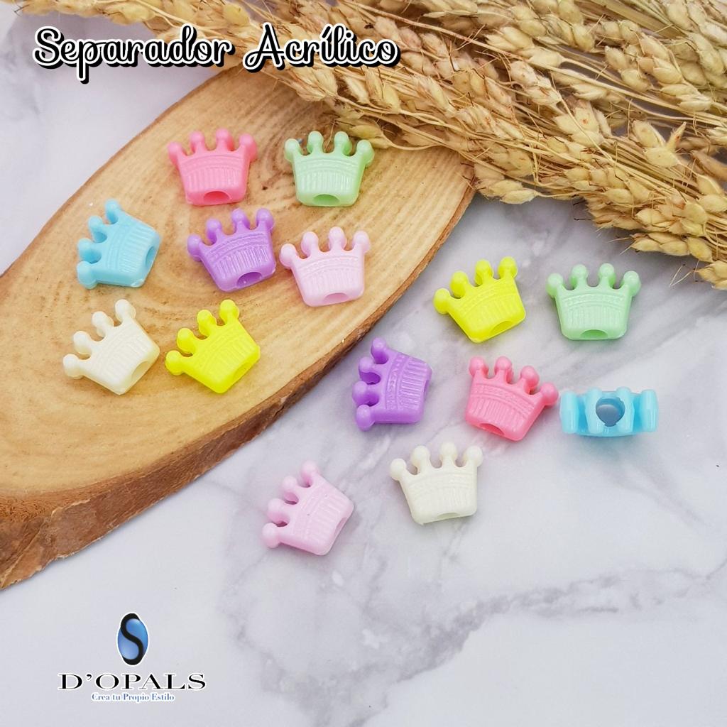SEPARADORES CORONAS ACRILICAS 10GRS
