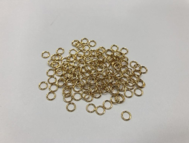 ARGOLLAS ABIERTAS DE ACERO 0.7X6MM 10000PCS