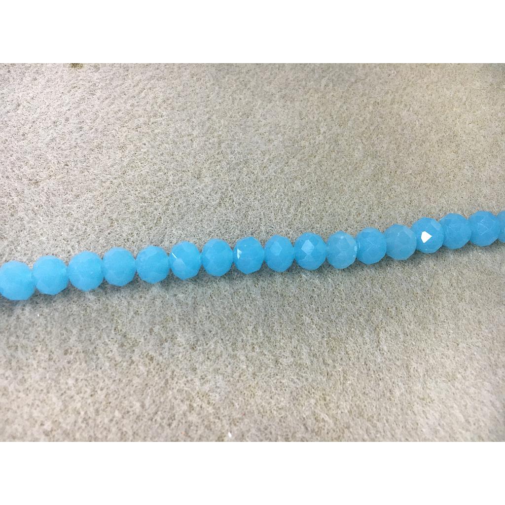 CRISTAL RONDEL AZUL CLARO 8MM