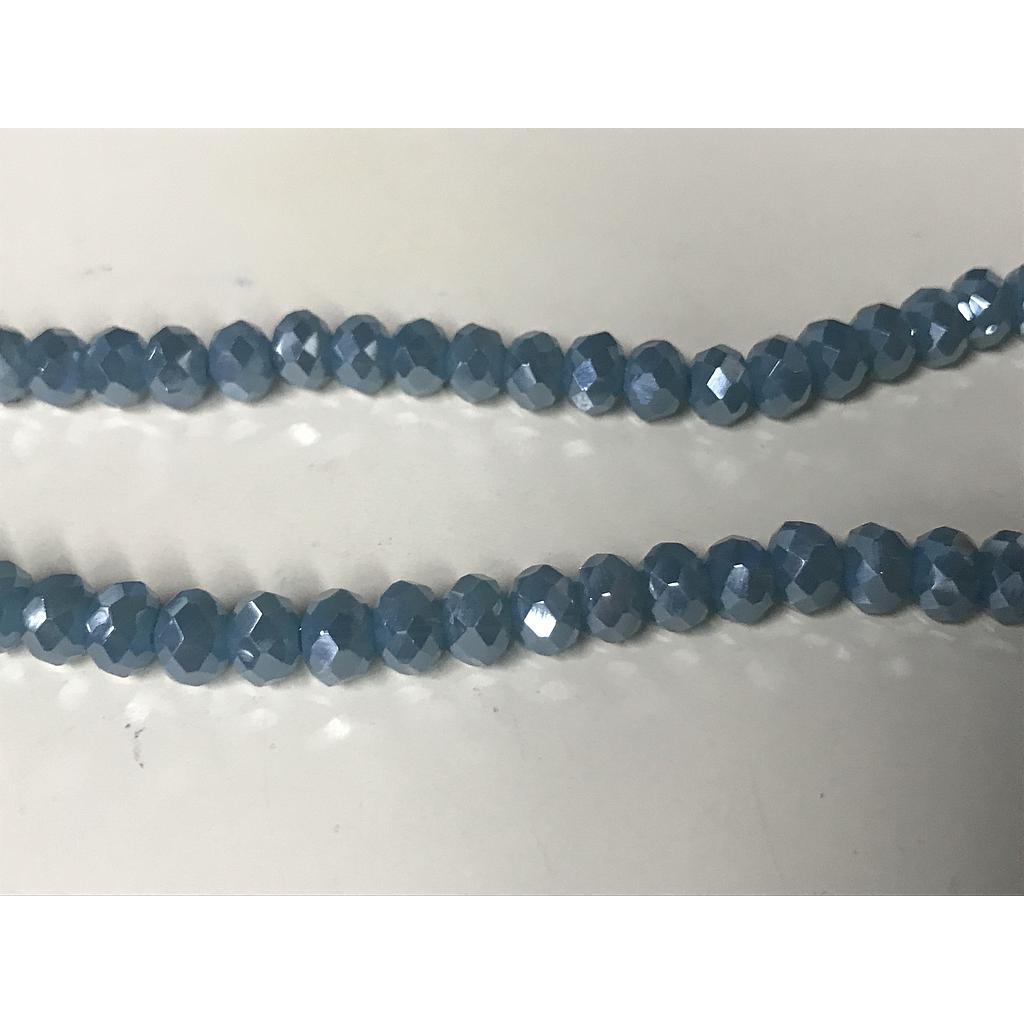 CRISTAL RONDEL AZUL STONE 6MM