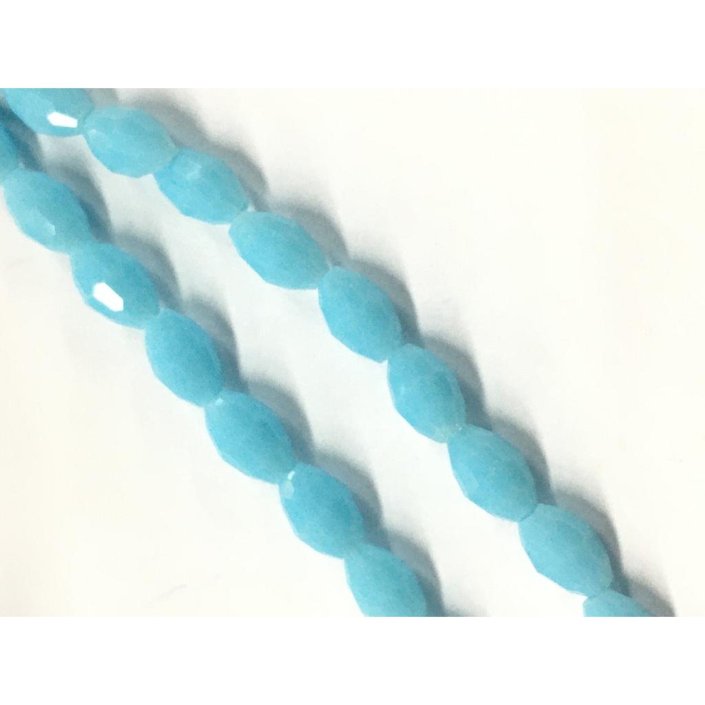 CRISTAL ARROX 6X8MM AZUL AQUA BOHEMICA